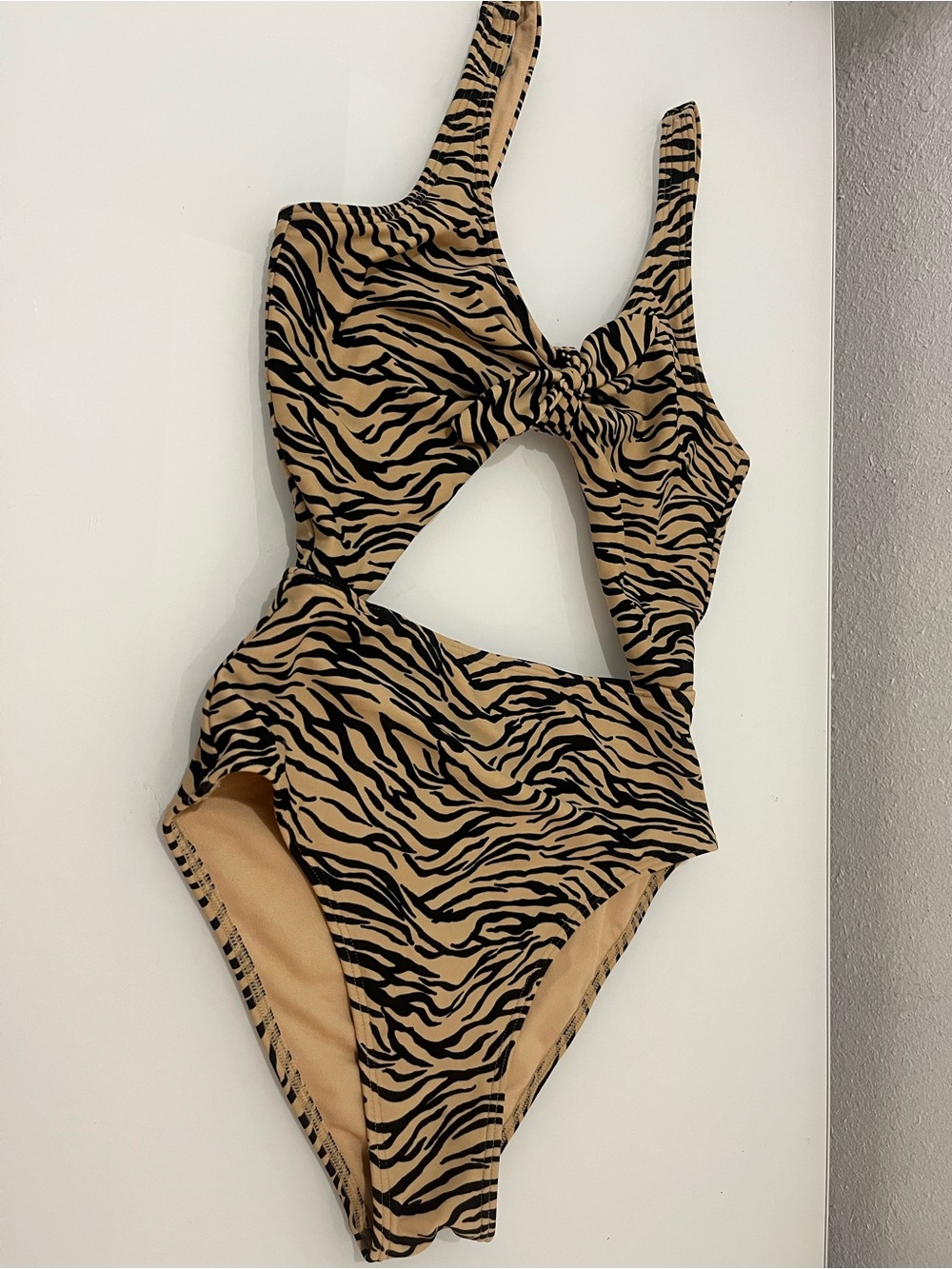 Hollister Swim Tiger Print Swimsuit XS